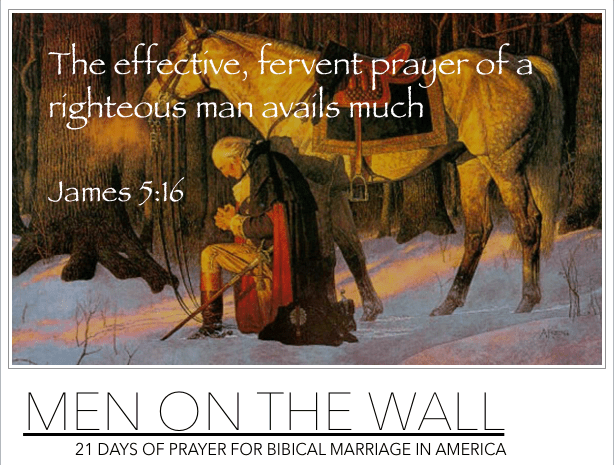 Men On the Wall Prayer Call